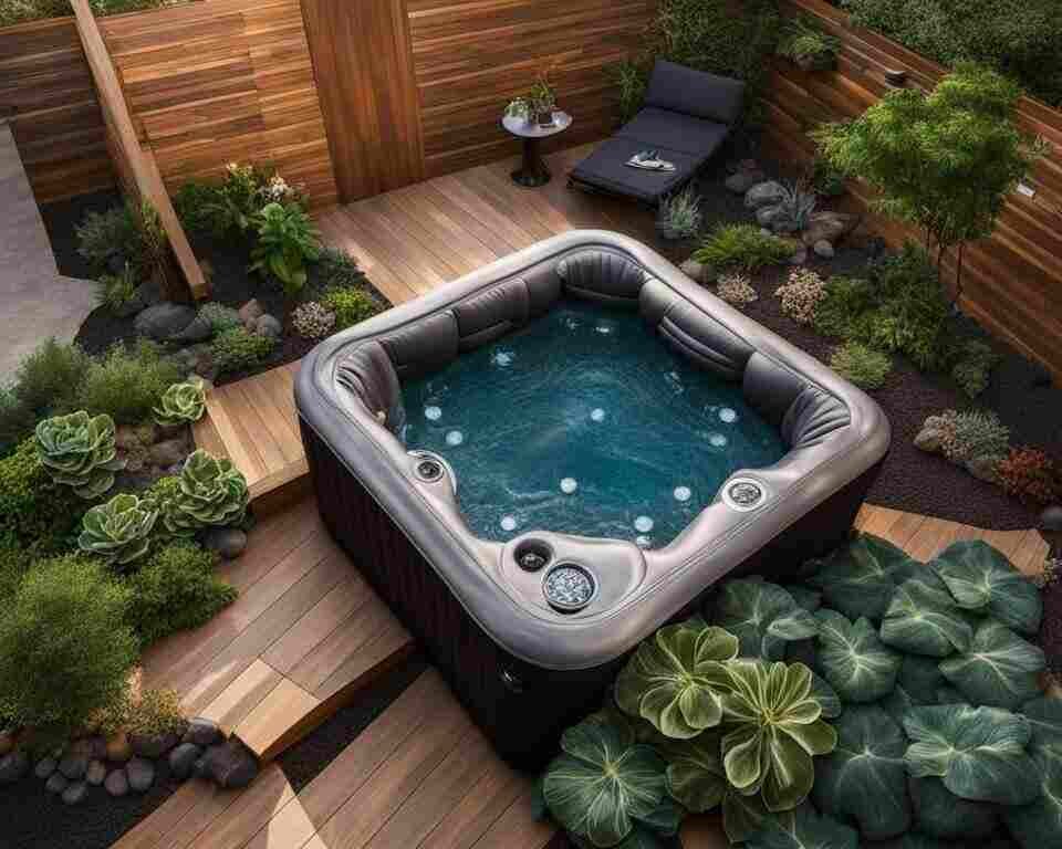 Ground Cover for Inflatable Hot Tub