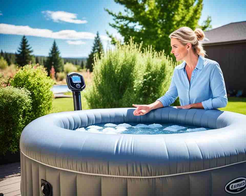 An inflatable hot tub not heating up.